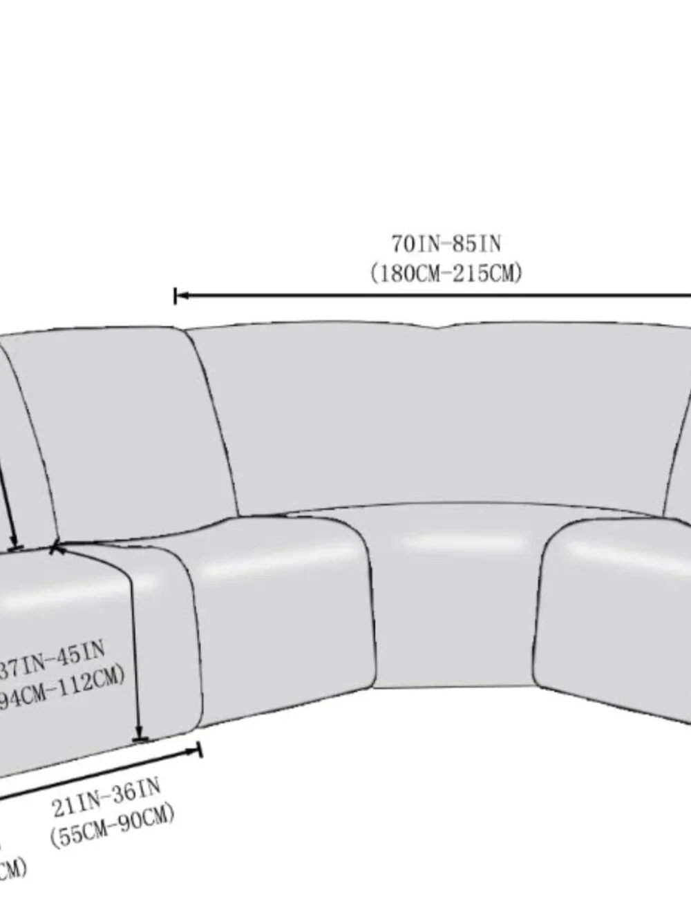 Luxury Black Reclining Sectional Sofa Cover Bring The Old Into New Again
